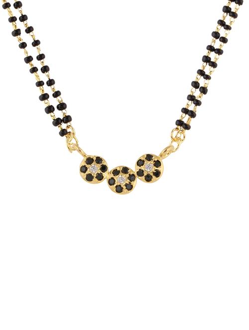 black gold plated pendant - 12553240 - Standard Image - 1
