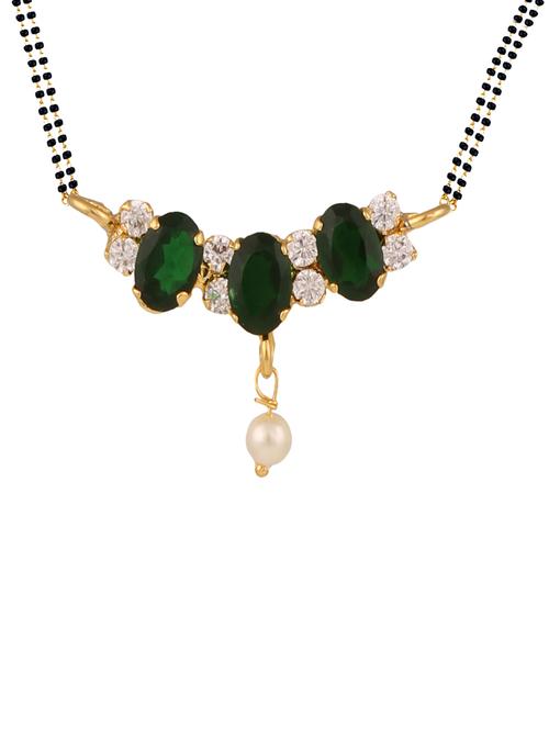 green gold plated pendant - 12553253 - Very Small Image - 1