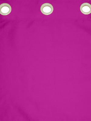 lushomes pink dupion silk curtain with 6 plastic eyelets (pack of 2 pcs) for windows - 12555423 - Standard Image - 2