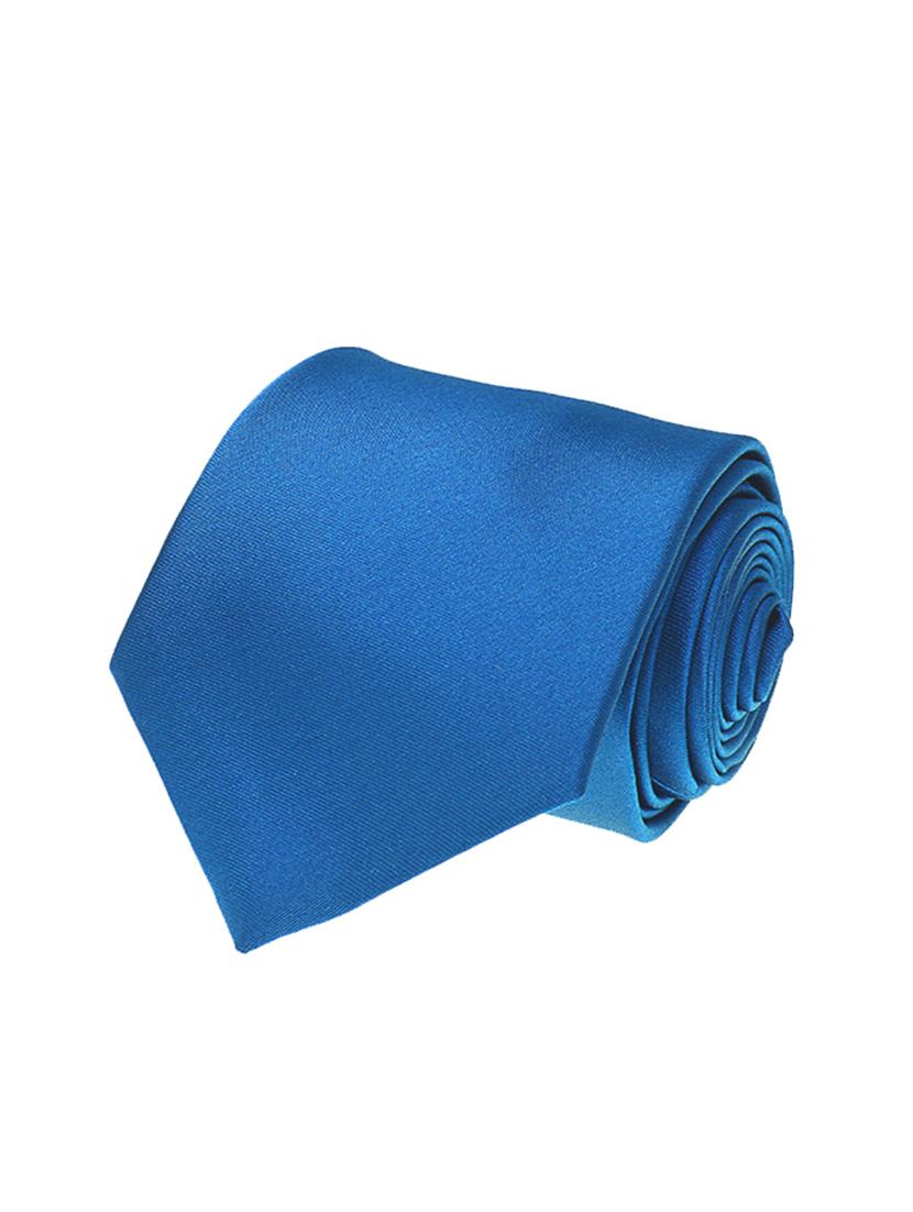 blue micro fiber tie - 12557125 - Zoom Image - 1