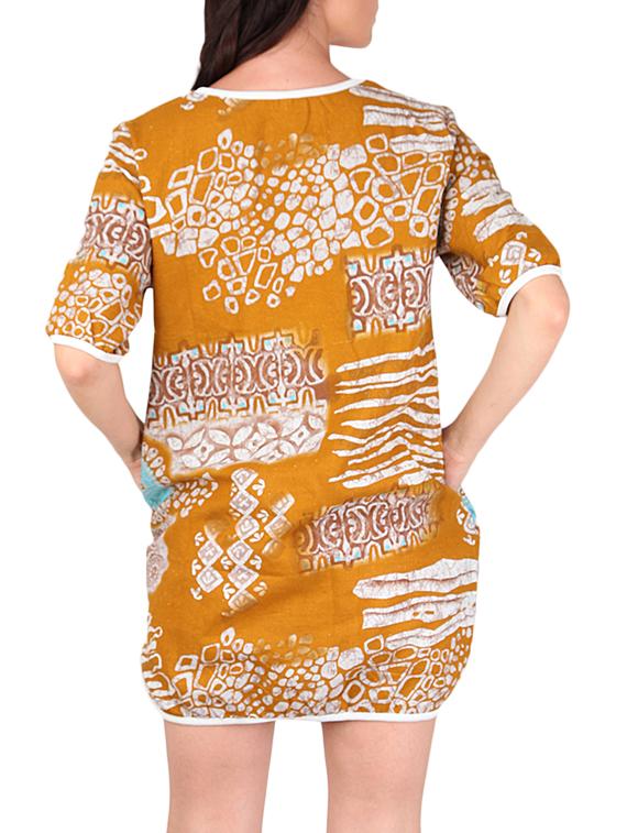 pocket detail sheath dress - 12558842 - Zoom Image - 3