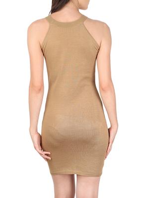 halter neck knitted bodycon dress - 12558844 - Standard Image - 3