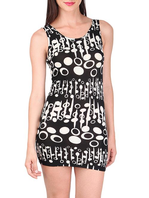 double scoop bodycon dress - 12558850 - Standard Image - 1