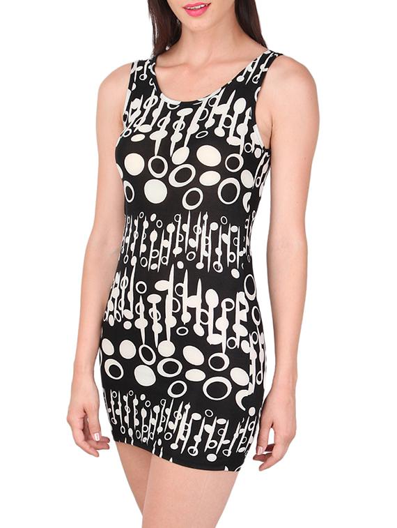 double scoop bodycon dress - 12558850 - Zoom Image - 2
