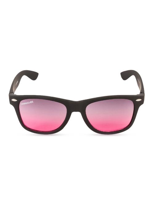 black wayfarer sunglasses with polycarbonate lens - 1256006 - Standard Image - 1
