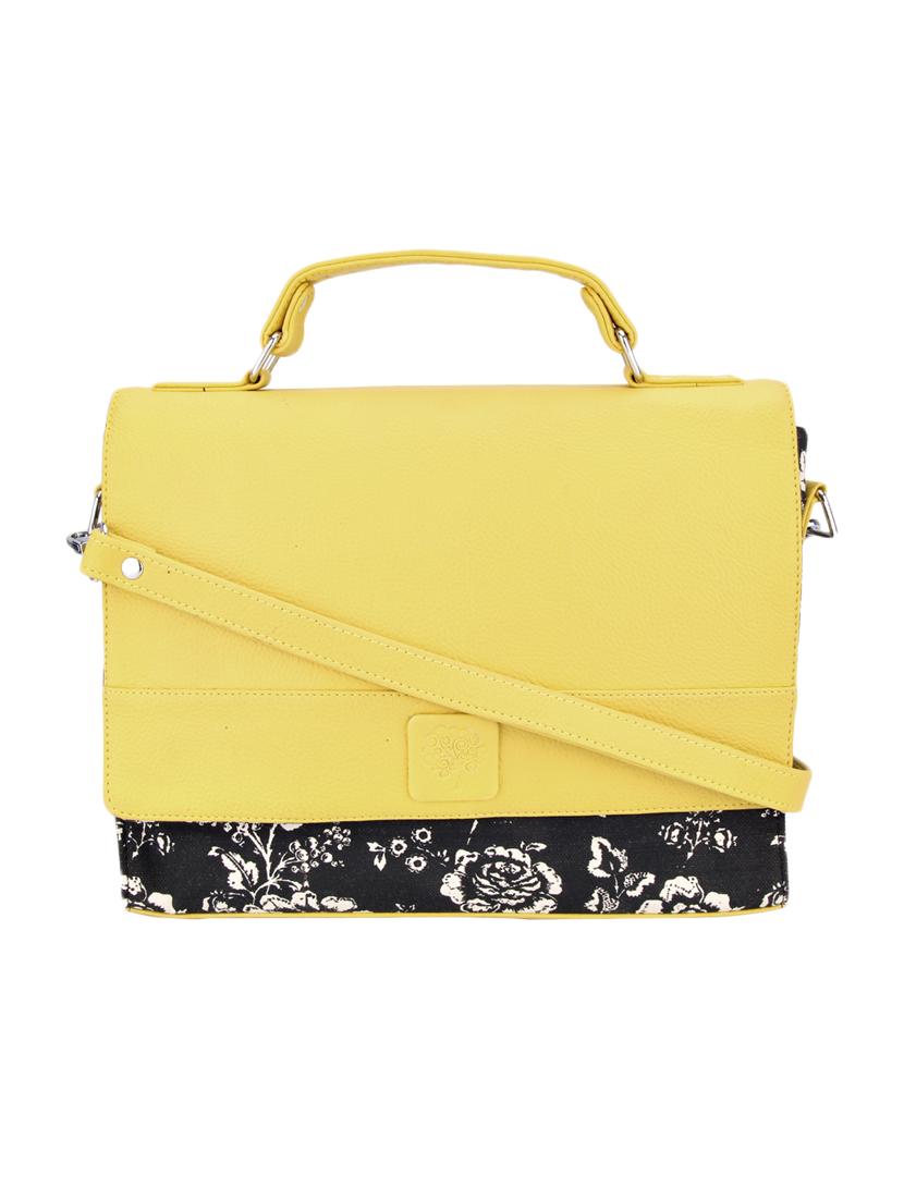 Multi canvas floral printed sling bag - 12562678 - Zoom Image - 1