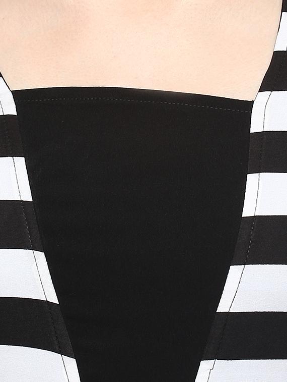tappered sleeve a-line dress - 12562925 - Zoom Image - 4