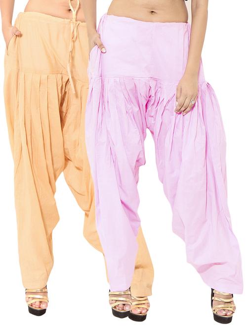 multi cotton patiyala salwar (set of 2) - 12569252 - Very Small Image - 1