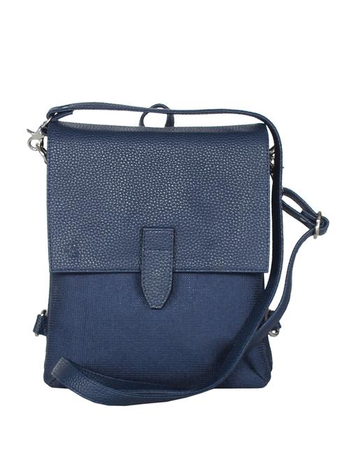 blue leatherette sling bag - 12569668 - Standard Image - 1