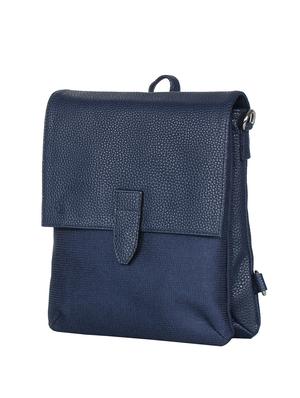 blue leatherette sling bag - 12569668 - Standard Image - 5