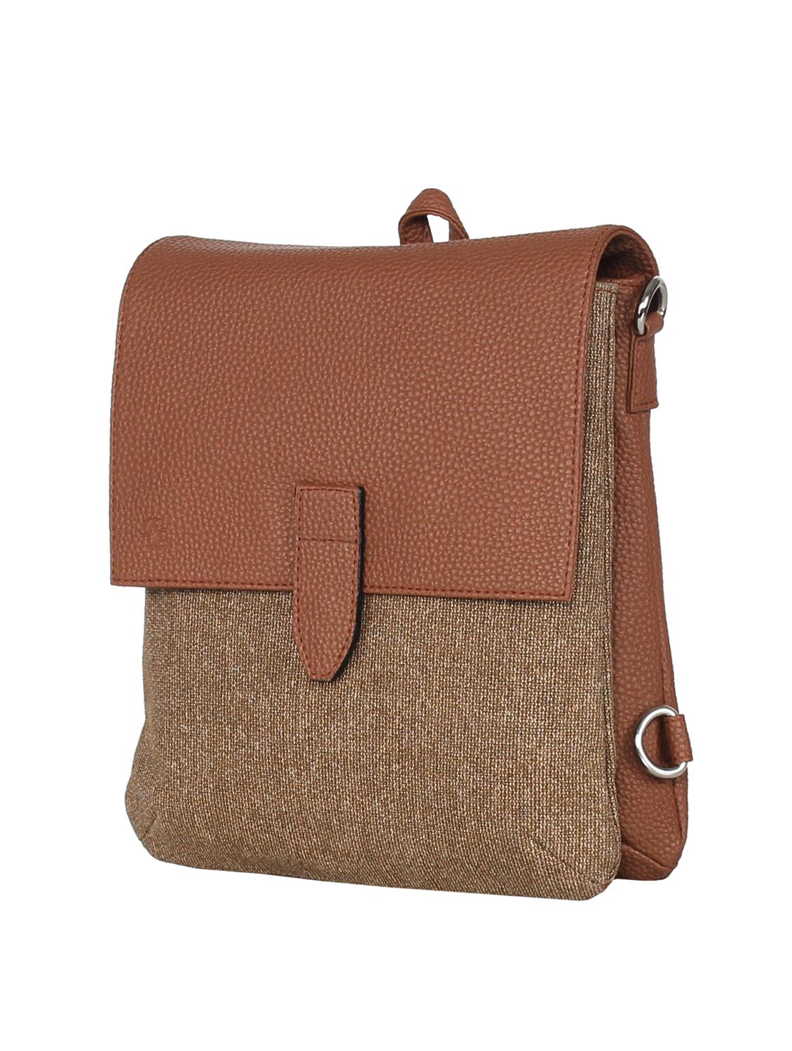 beige leatherette sling bag - 12569672 - Zoom Image - 5