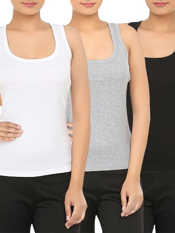 set of 3 multicolored cotton tees - 12576905 - Zoom Image - 1