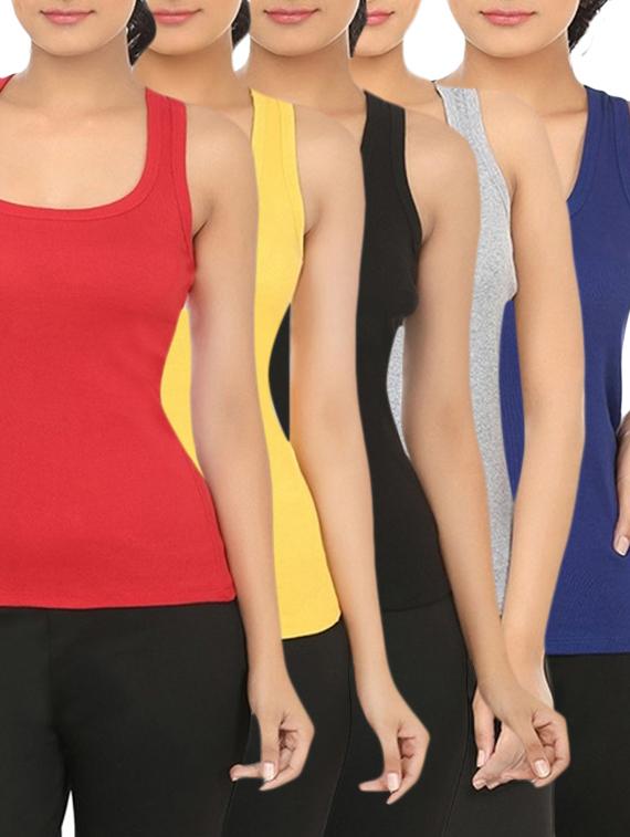 set of 5 multicolored cotton tees - 12576995 - Zoom Image - 1