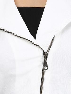 white cotton jacket - 12577457 - Standard Image - 4