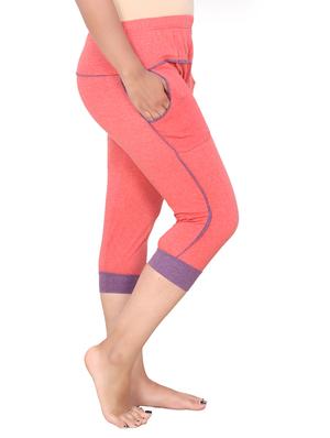 orange cotton capri - 12578914 - Standard Image - 2