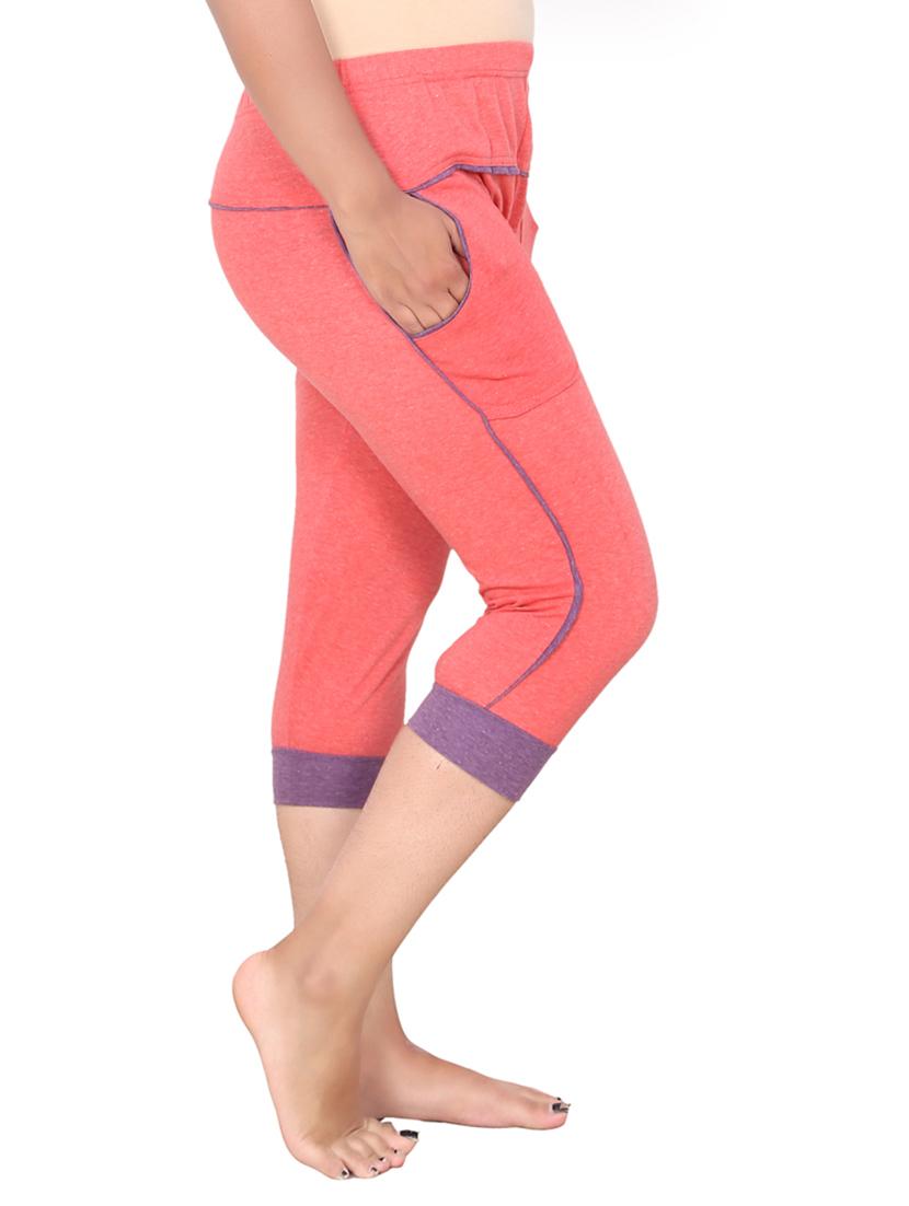 orange cotton capri - 12578914 - Zoom Image - 2