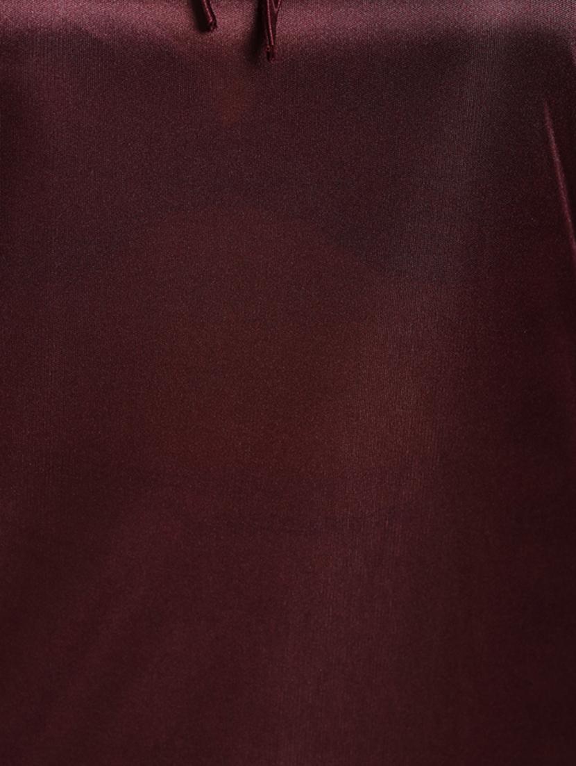 brown satin gown - 12578999 - Zoom Image - 4