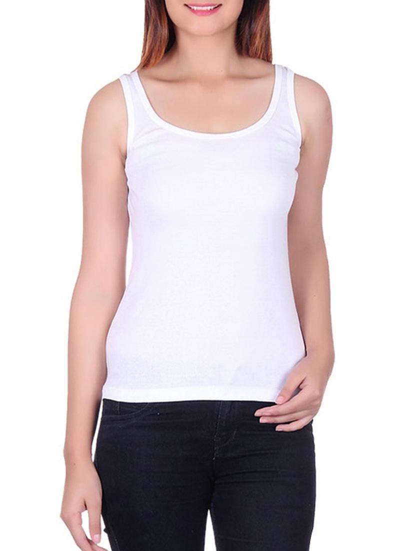 set of 4 multicolored cotton camisoles - 12580574 - Zoom Image - 2