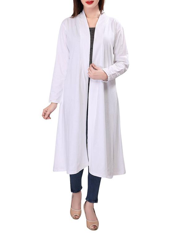 white viscose casual shrug - 12581063 - Zoom Image - 1
