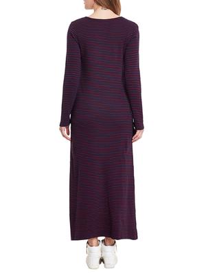 navy blue jersey maxi dress - 12581185 - Standard Image - 3