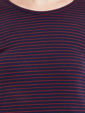 navy blue jersey maxi dress - 12581185 - Standard Image - 4