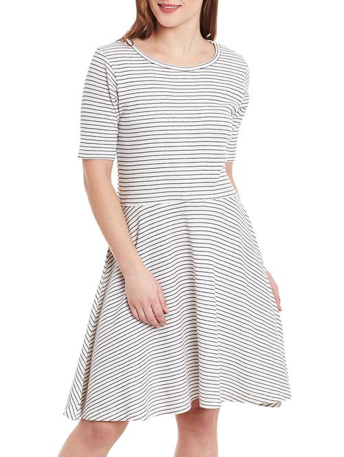 white jersey dress - 12581186 - Standard Image - 1