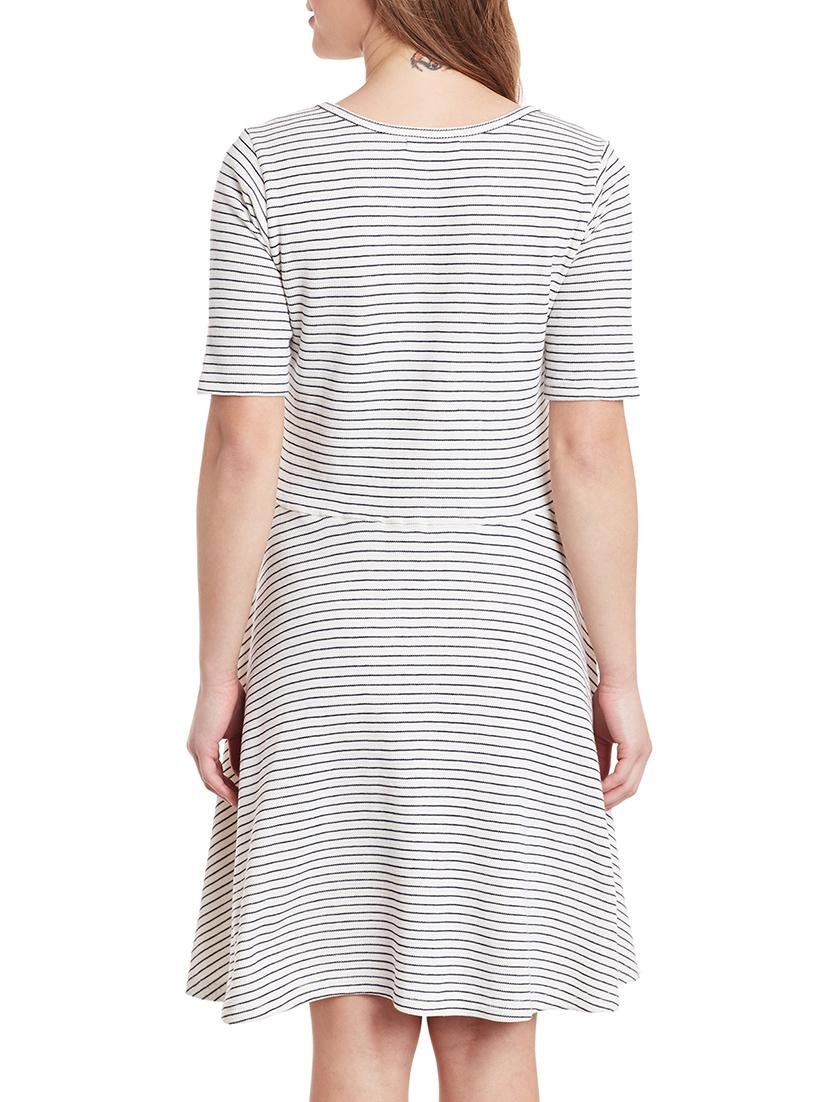 white jersey dress - 12581186 - Zoom Image - 3