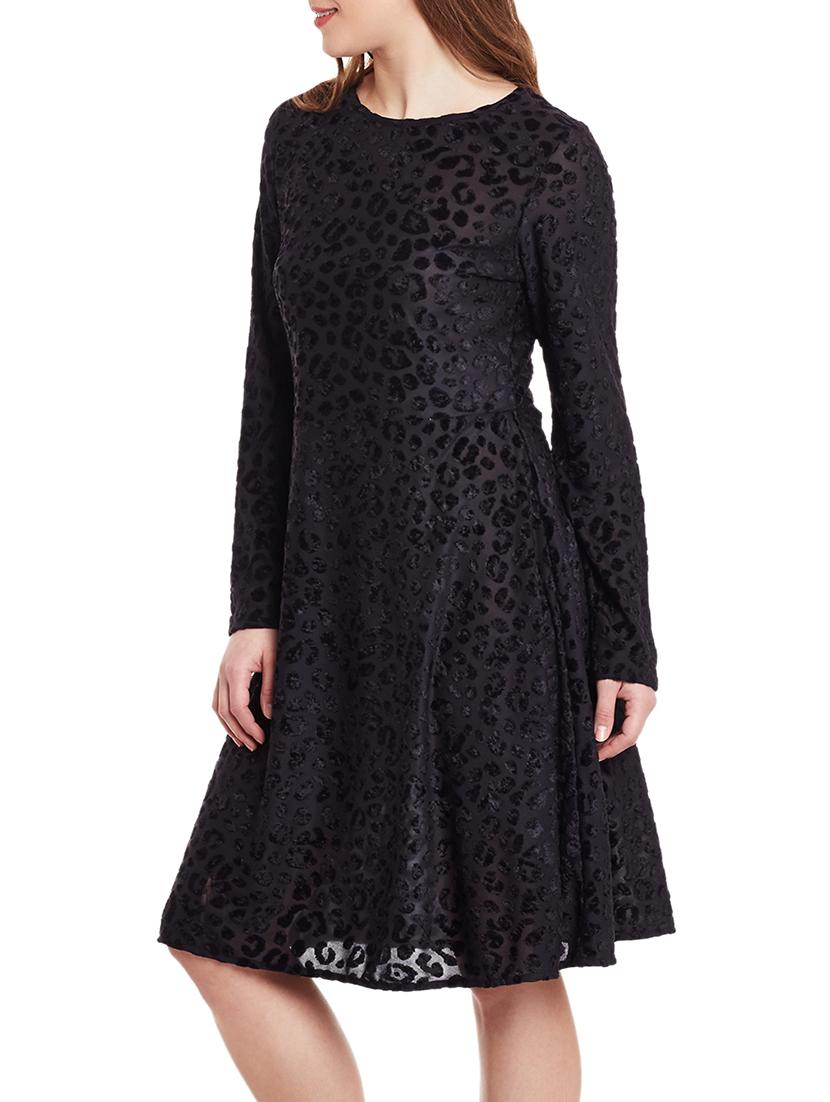 black a-line dress - 12581187 - Zoom Image - 2