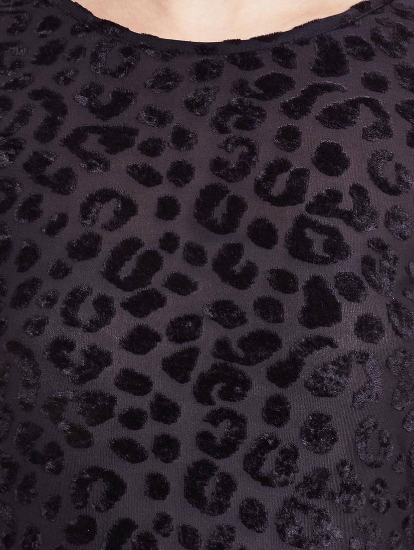 black a-line dress - 12581187 - Zoom Image - 4