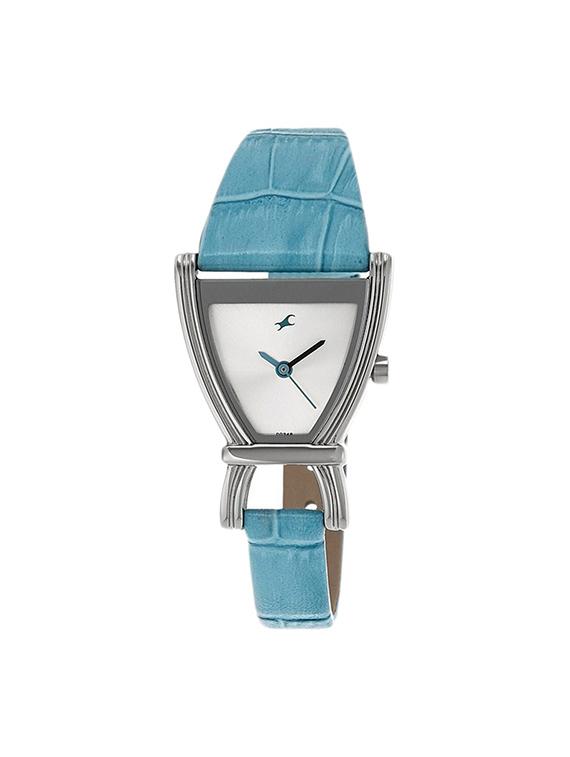fastrack fits & forms analog silver dial women's watch - 6095sl01 - 12583741 - Zoom Image - 1