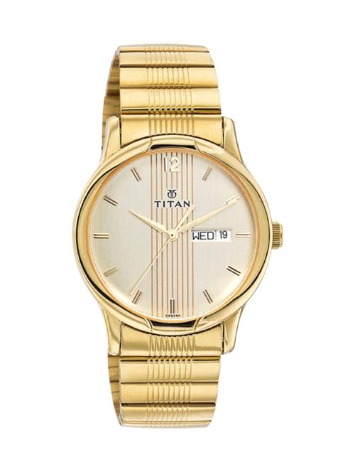 titan karishma analog silver dial men's watch - ne1580ym04 - 12583815 - Standard Image - 1
