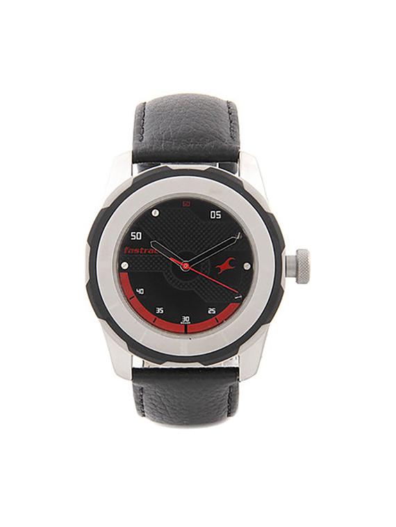 fastrack economy 2013 analog black dial men's watch - 3099sl06 - 12583960 - Zoom Image - 1