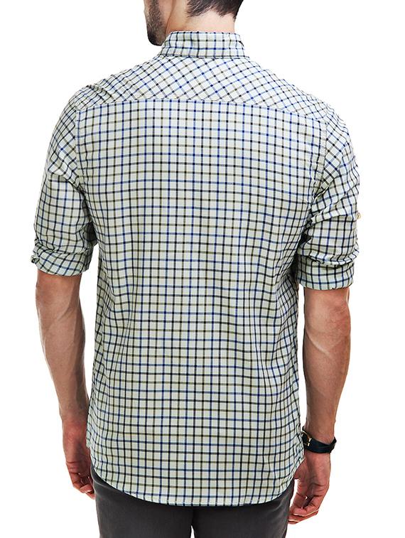 white cotton casual shirt - 12585648 - Zoom Image - 3