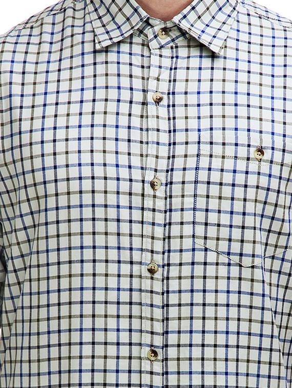 white cotton casual shirt - 12585648 - Zoom Image - 4
