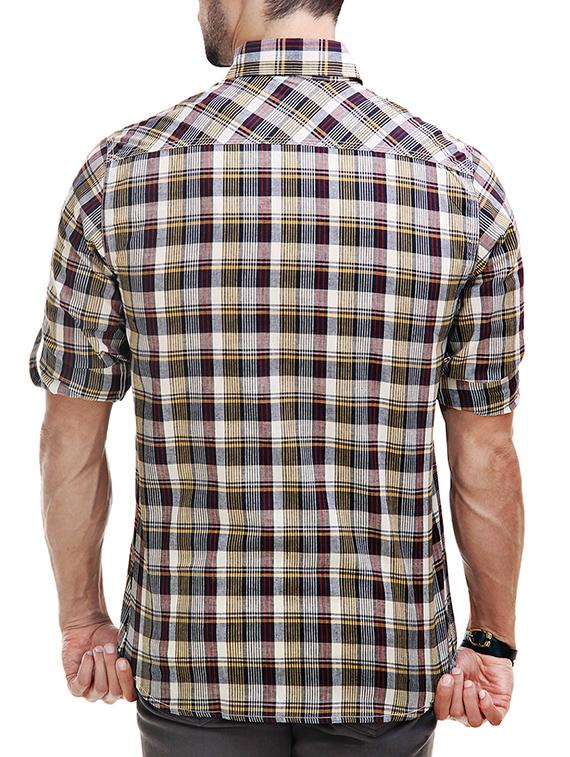 multi colored cotton casual shirt - 12585650 - Zoom Image - 3