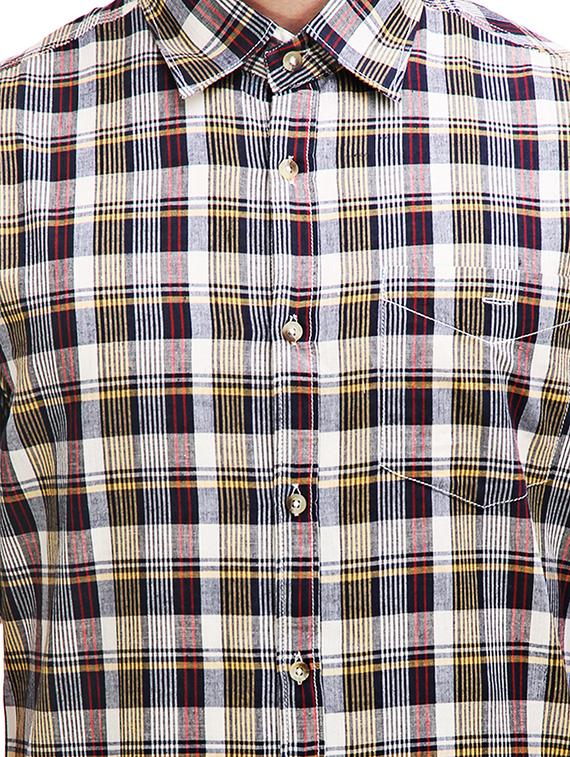 multi colored cotton casual shirt - 12585650 - Zoom Image - 4