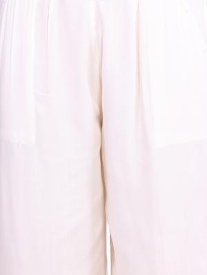 white viscose palazzos - 12585790 - Standard Image - 4