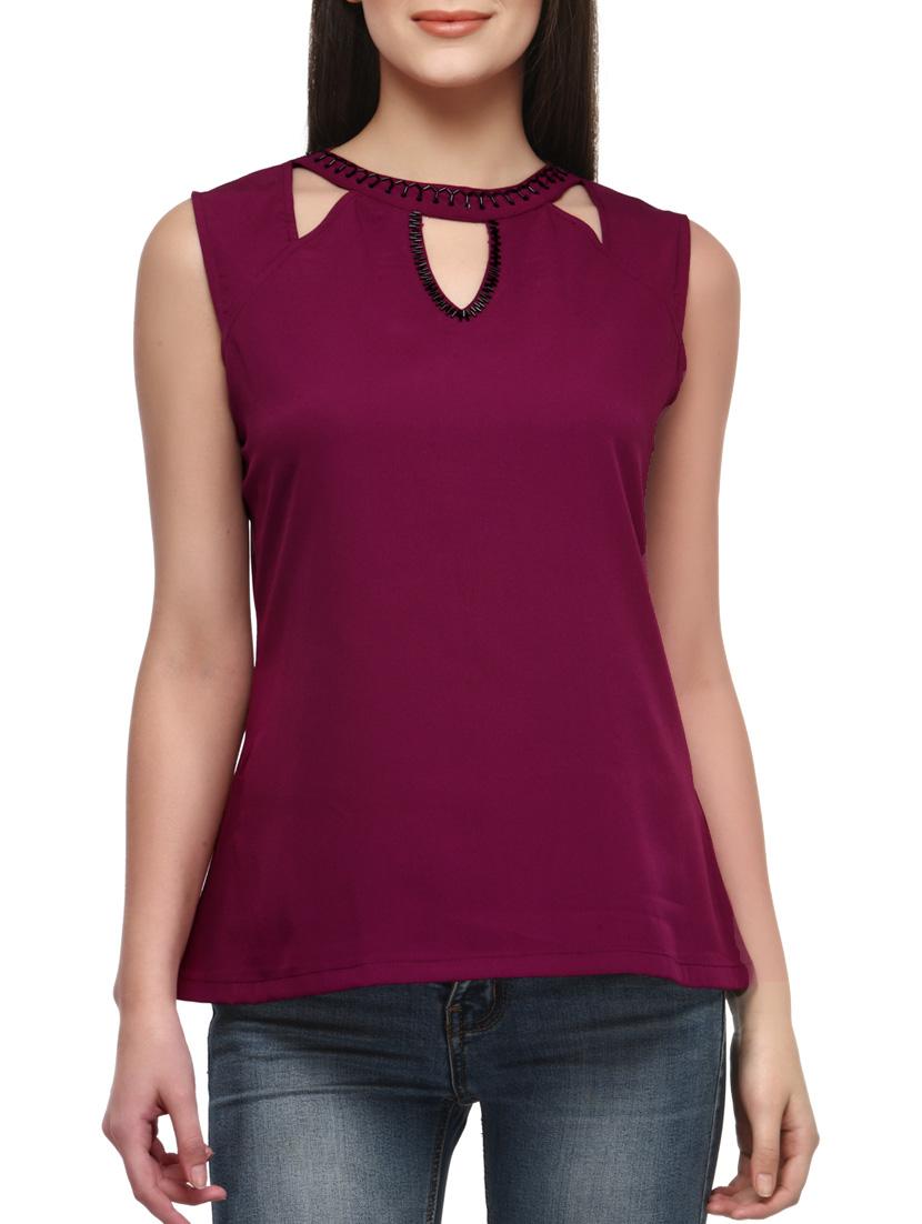 purple regular top - 12585815 - Zoom Image - 1