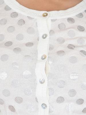 white cotton crop top - 12586786 - Standard Image - 4