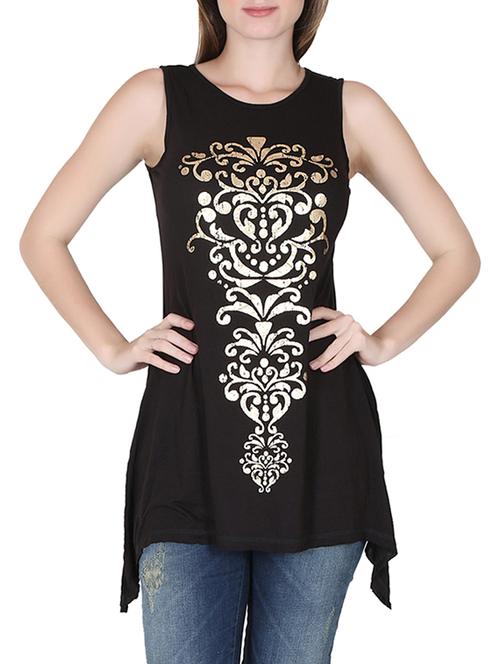 black viscose top - 12586818 - Standard Image - 1