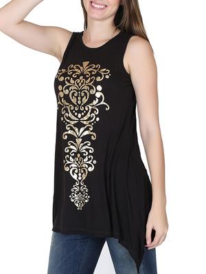 black viscose top - 12586818 - Standard Image - 2