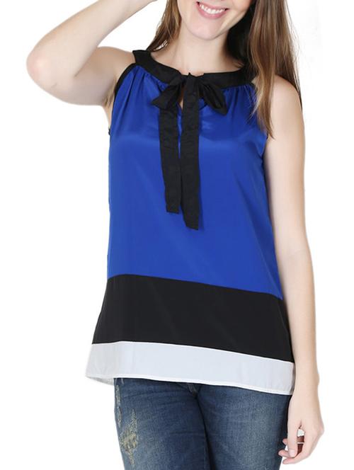 solid blue top - 12586825 - Very Small Image - 1