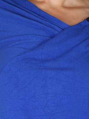 blue viscose top - 12586936 - Standard Image - 4