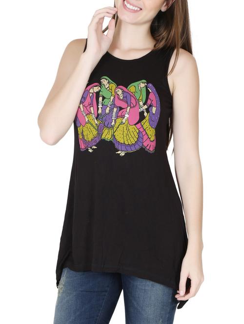 black viscose top - 12586940 - Standard Image - 1