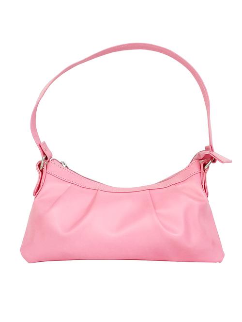 pink leatherette handbag - 12587218 - Very Small Image - 1