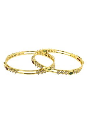 gold brass bangle - 12587809 - Standard Image - 2