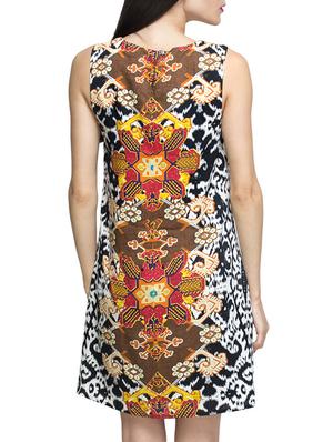black viscose dress - 12588210 - Standard Image - 3