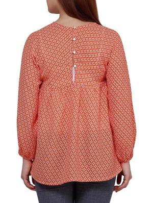 orange polyester maternity wear - 12588279 - Standard Image - 3