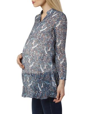blue polyester maternity wear - 12588285 - Standard Image - 2