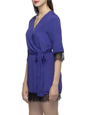 blue polyester robe - 12588288 - Standard Image - 2
